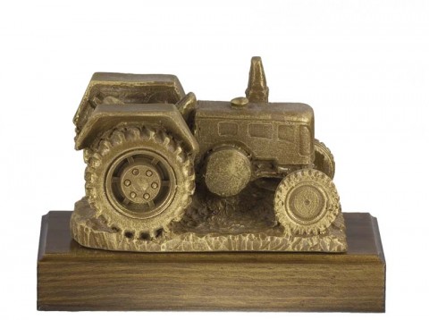 trofeo resina tractor 13 cm.