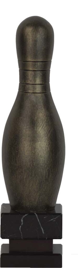 trofeo resina bolos 25 cm.