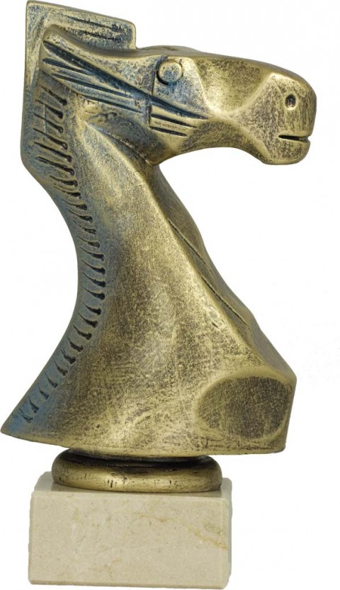 trofeo resina ajedrez 26 cm.