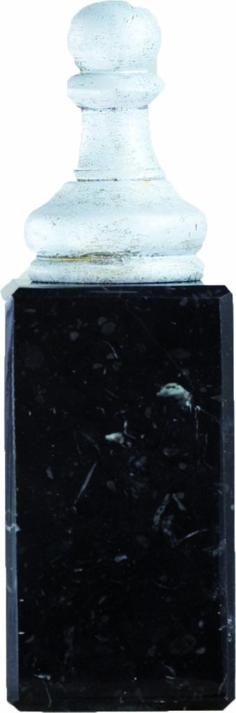 trofeo resina ajedrez 10 cm.