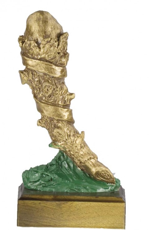 trofeo resina cartas 20 cm.