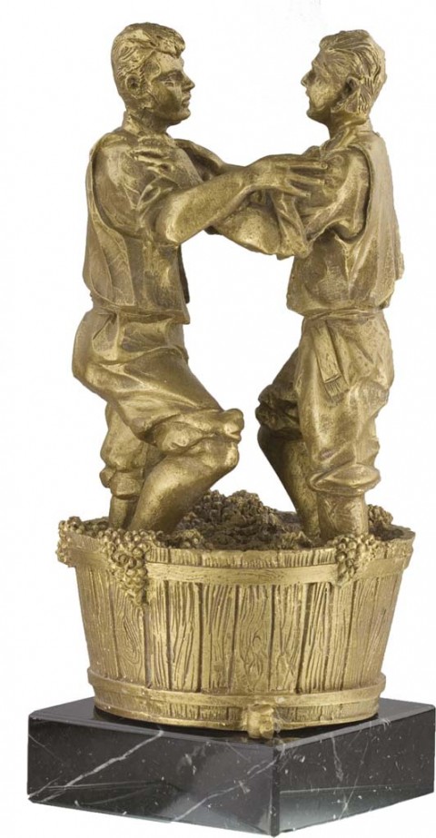 trofeo resina vitivinicola 22 cm.
