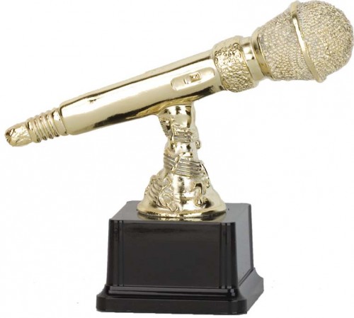 TROFEO RESINA MUSICA 17 cm.