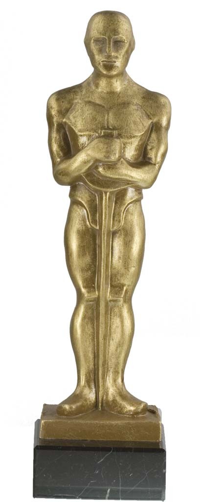 trofeo resina cine 26 cm.