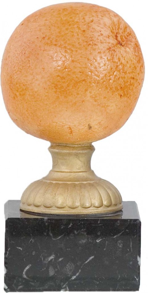 trofeo naranja 15 cm.