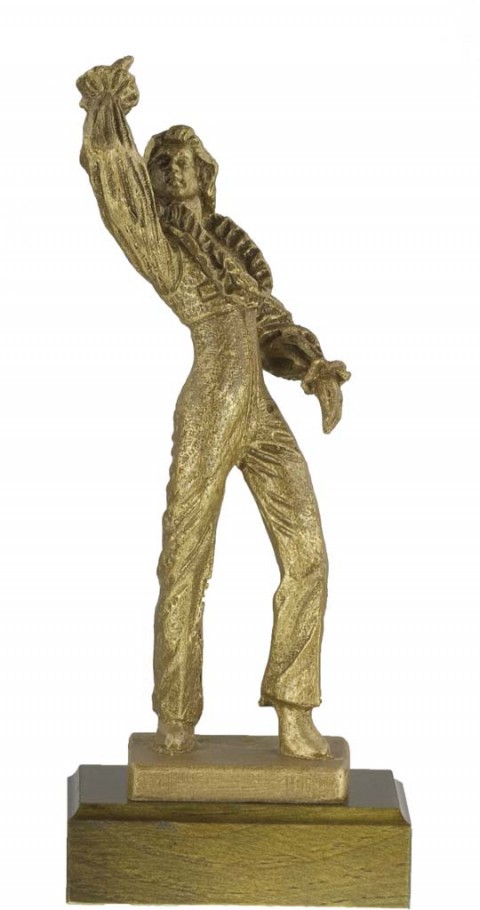 trofeos resina baile sevillanas 25 cm.