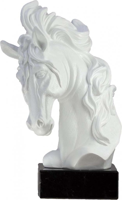 trofeo resina hipica 30 cm.