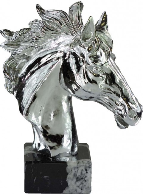 trofeo resina hipica 23 cm.