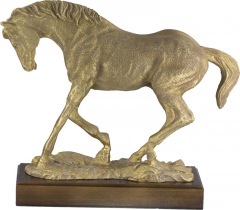 trofeo resina hipica 26 cm.