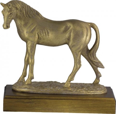 trofeo resina hipica 21 cm.