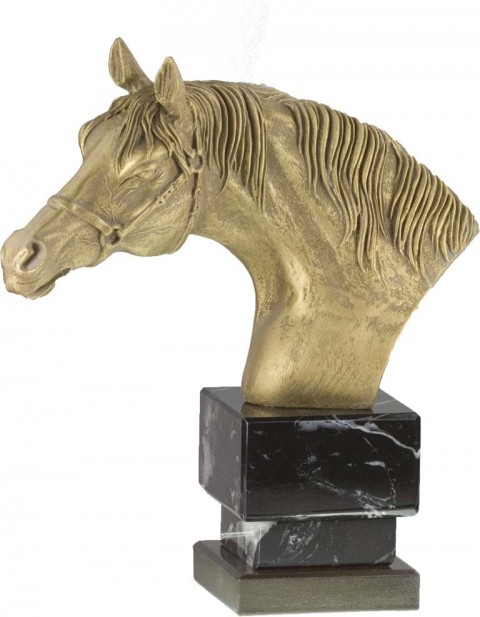 trofeo resina hipica 19 cm.