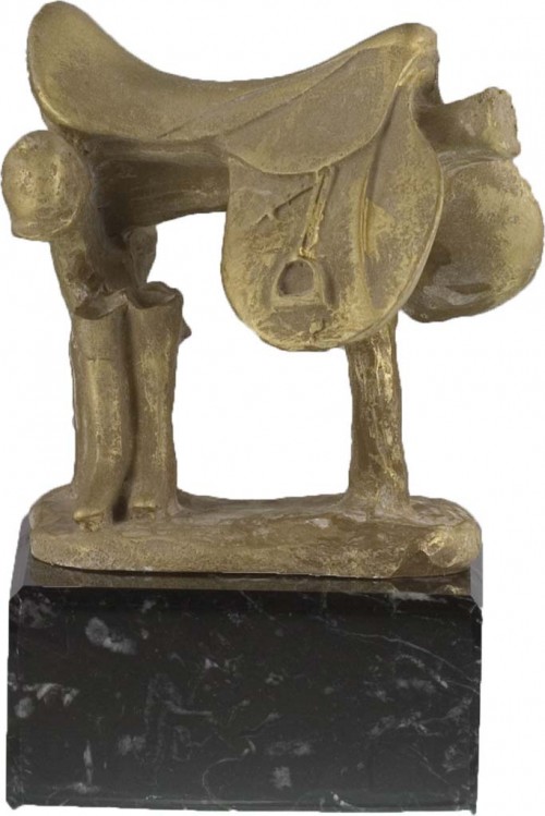 TROFEO RESINA HIPICA 14 cm.
