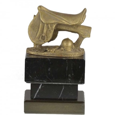 trofeo resina hipica 9 cm.