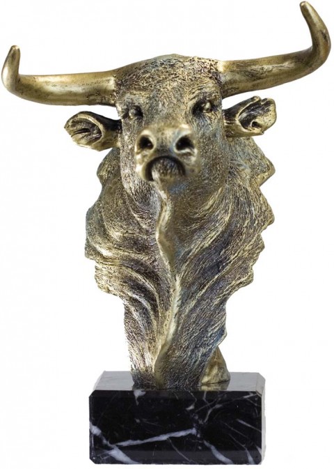 trofeo resina tauromaquia 16 cm.