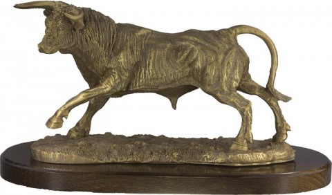 trofeo resina tauromaquia 27 cm.