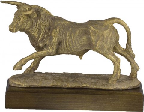 trofeo resina tauromaquia 16 cm.