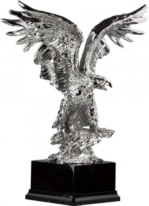 trofeo resina aguila 47 cm.