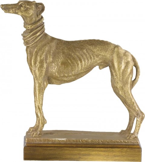 trofeo resina galgo 29 cm.