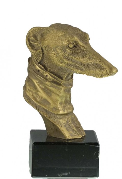 trofeo resina galgo 13 cm.