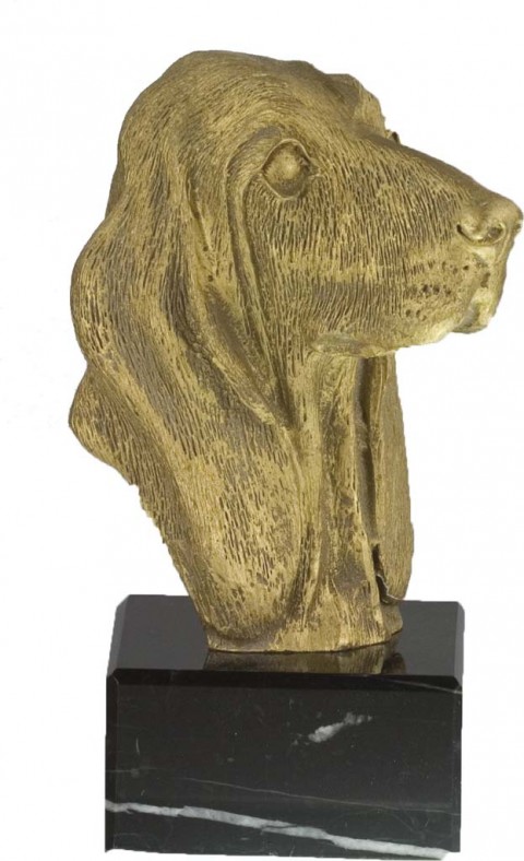 trofeo resina perro 13 cm.
