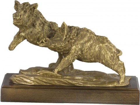 trofeo resina animales 19 cm.
