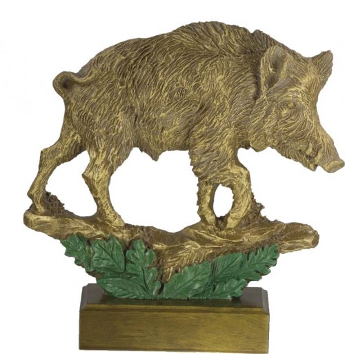 TROFEO RESINA ANIMALES 22 cm.