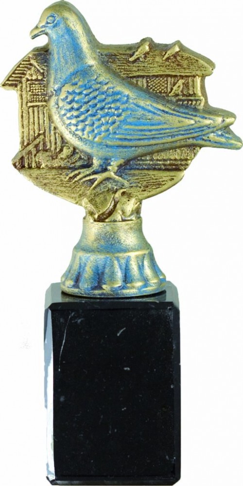 TROFEOS RESINA PALOMA 15 cm.