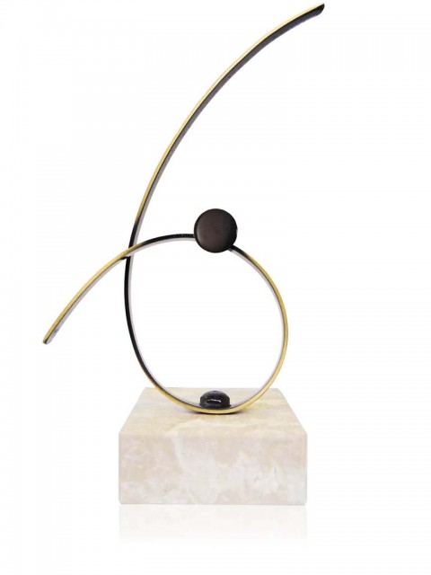 (297)trofeo soldart alegorico 20 cm