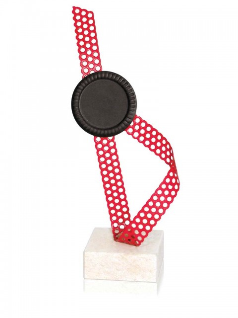(295)trofeo soldart alegorico 21 cm