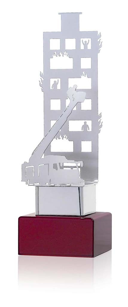 (280)  trofeo soldart bombero 