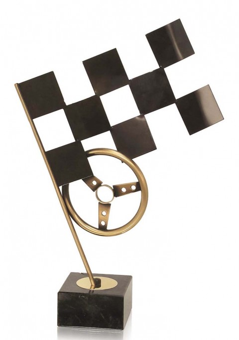 (264)trofeo soldart automovilismo 26 cm