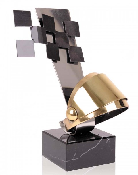 (264)trofeo soldart automovilismo 19 cm