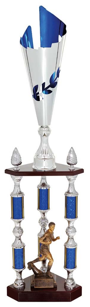 (107)trofeo de columna  87 cm