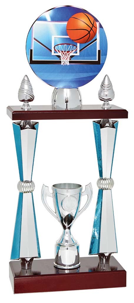 (108)trofeo de columna  47 cm
