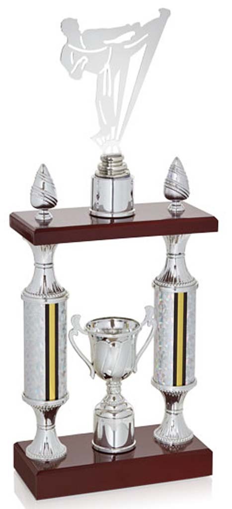(108)trofeo de columna  49 cm