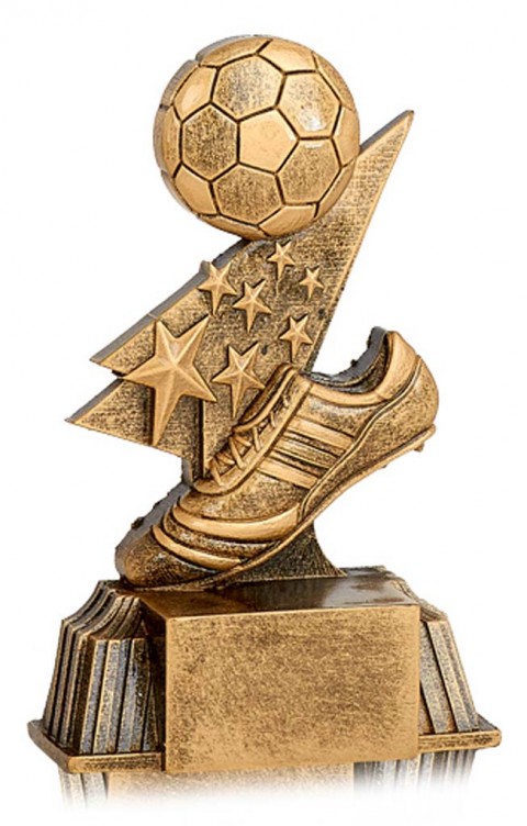(179)trofeo resina futbol 11 cm