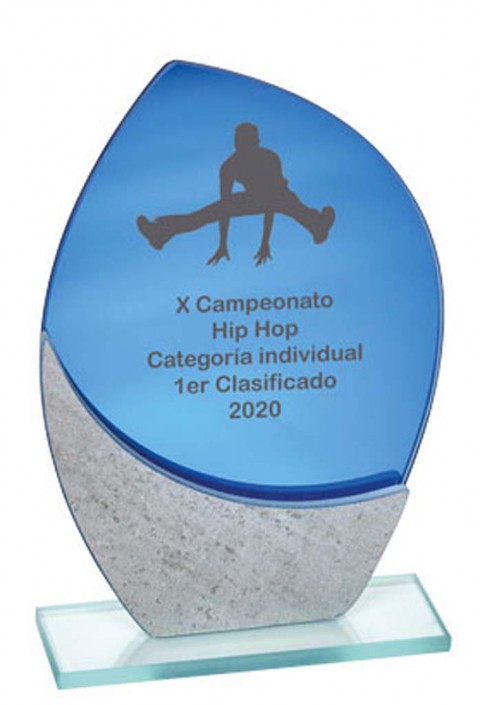 (149)trofeo cristal 17 cm