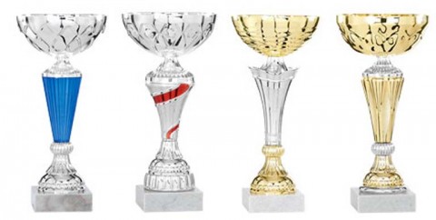(28)lote 12 copas 28,1 cm