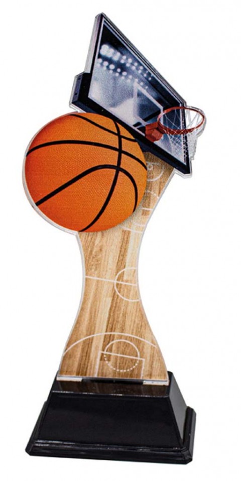 (245)trofeo metacrilato baloncesto 17 cm