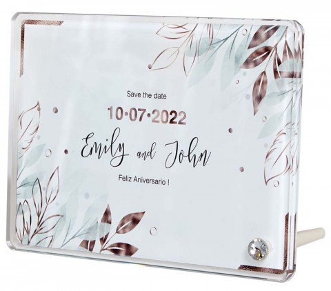 (140)cristal  sublimacion 20 x 15 cm