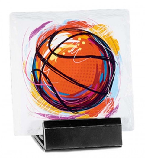 (188)ceramica baloncesto 11 x 13 cm