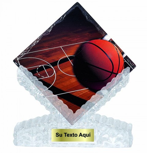(199)trofeo ceramica baloncesto 25 cm