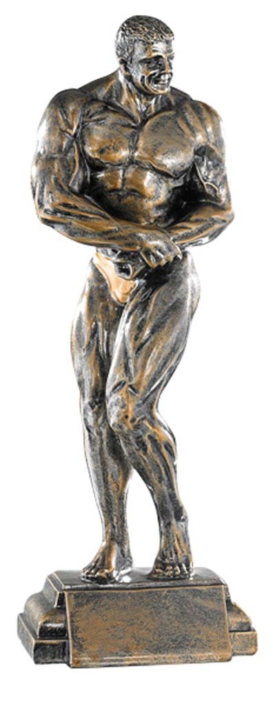 (194)RESINA CULTURISMO MASCULINO 27 cm