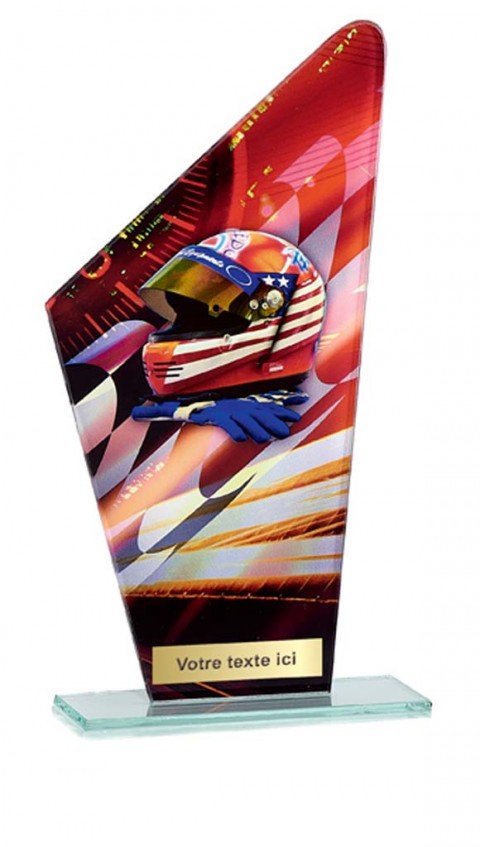(201)trofeo cristal carreras 22 cm