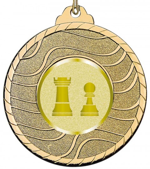 (14)medalla color oro   50mm oro