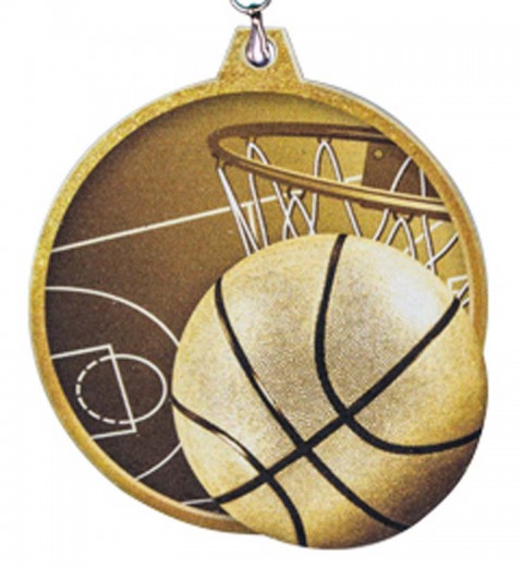 (12)kit medalla madera basquet + cinta 10 mm 7 cm