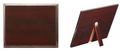(109)base madera premium placa  14 x 11 cm