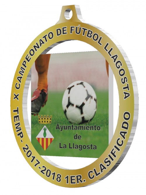 (20)MEDALLA HIERRO UVI   7 CM 7 cm