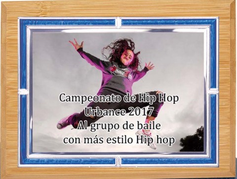 (133) placa de homenaje madera bambu