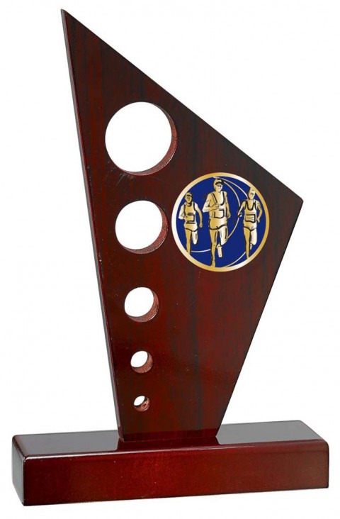 (225)  trofeo madera 